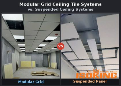 Modular Grid Ceiling Tile Systems vs Independent Suspended Ceiling Systems