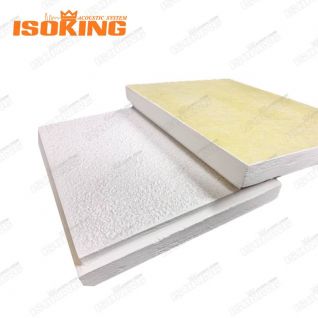 ISOKING Falling Edge Fiberglass Acoustic Ceiling Tiles 
