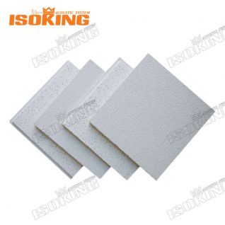 ISOKING Mineral Wool Acoustic Panels for Ceilings and Walls – Fire-Resistant and Customizable