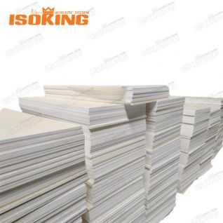 ISOKING Fiberglass Acoustic Ceiling Tiles Concealed Edge