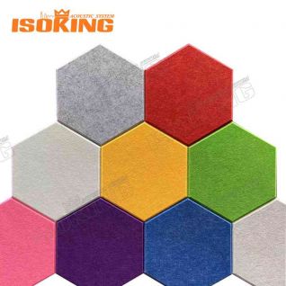 ISOKING PET Hexagon Acoustic Wall Panel