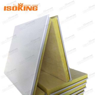 ISOKING High-Performance Perforated Metal Acoustic Ceiling Panels 