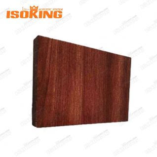 ISOKING PVC Laminated Rock Wool Acoustic Panels for Soundproofing