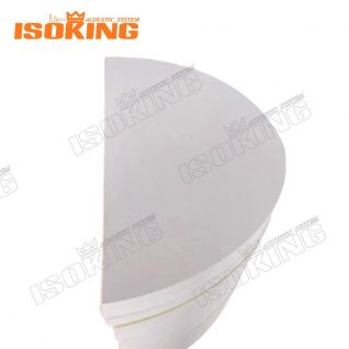 ISOKING Semi-circular Fiberglass Acoustic Baffle