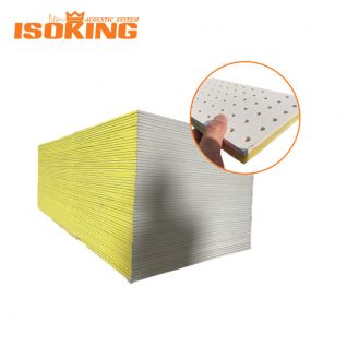 ISOKING™ Perforated Plasterboard Fiberglass Acoustic Wall Panel for Data Centers